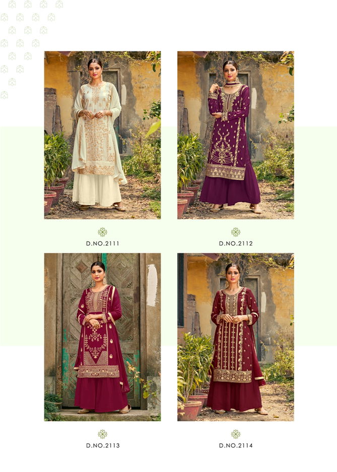 New Arrival Twisha 21 Latest fancy Designer Festive Wear Georgette Embroidered Salwar Kameez Collection
